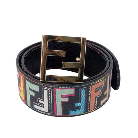 colourful fendi belt|Fendi belt black friday.